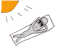 Little Mr. Little Gray sticker #379101