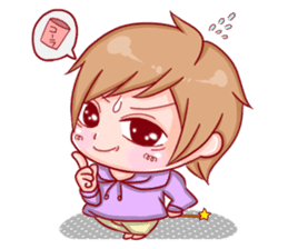 Affectation sticker of Tenma sticker #380254