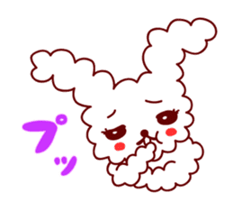 Rabbit shy sticker #380638