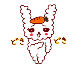 Rabbit shy sticker #380653