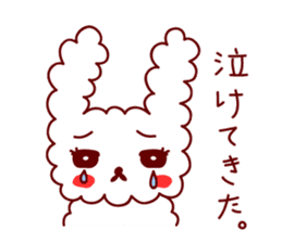 Rabbit shy sticker #380656