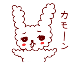 Rabbit shy sticker #380658