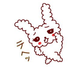 Rabbit shy sticker #380660