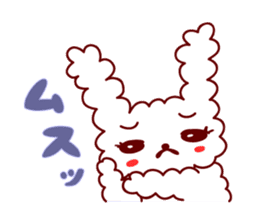 Rabbit shy sticker #380661