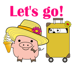 Sassy & Coco's Long Vacation sticker #380684