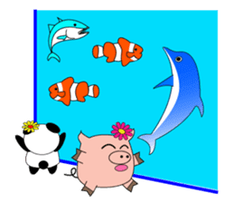 Sassy & Coco's Long Vacation sticker #380688