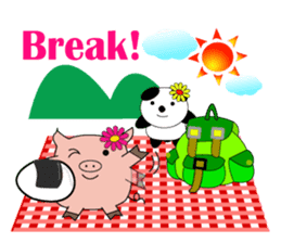 Sassy & Coco's Long Vacation sticker #380691