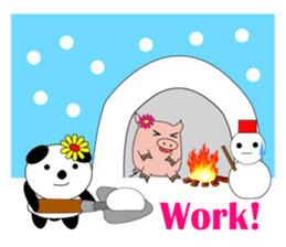 Sassy & Coco's Long Vacation sticker #380693