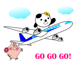 Sassy & Coco's Long Vacation sticker #380698