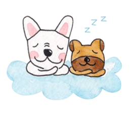 French Bulldog - Vite sticker #380714