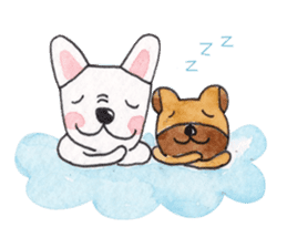 French Bulldog - Vite sticker #380714