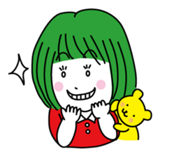 Rockapple and Cherrybear sticker #381099