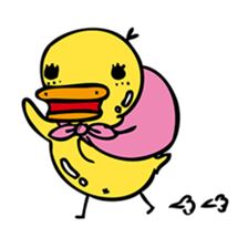 AHIRU STAMP sticker #381118