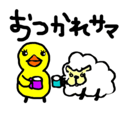 hiyochan penchan's world sticker #381417