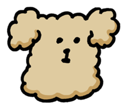 Yes, I am Toy Poodle sticker #381691