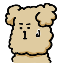 Yes, I am Toy Poodle sticker #381698