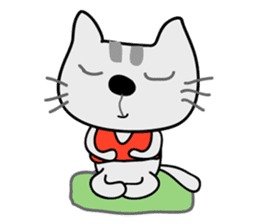 Lucky and Leo the cutie cats sticker #381732