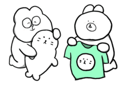 INU & USAGI's AUTUMN DAYS sticker #382377