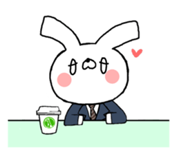 BusinessmanRabbit USAO sticker #382427