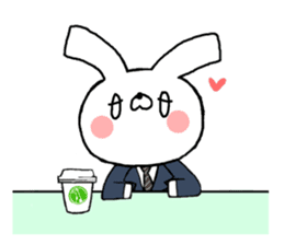 BusinessmanRabbit USAO sticker #382427