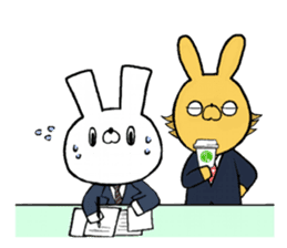 BusinessmanRabbit USAO sticker #382428