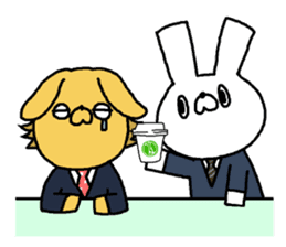 BusinessmanRabbit USAO sticker #382430