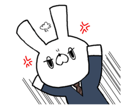 BusinessmanRabbit USAO sticker #382436