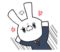 BusinessmanRabbit USAO sticker #382436