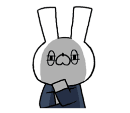 BusinessmanRabbit USAO sticker #382437