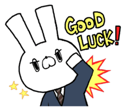 BusinessmanRabbit USAO sticker #382439