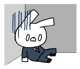BusinessmanRabbit USAO sticker #382441