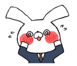 BusinessmanRabbit USAO sticker #382442