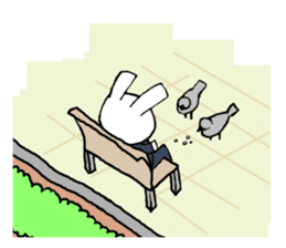 BusinessmanRabbit USAO sticker #382443