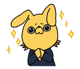 BusinessmanRabbit USAO sticker #382446