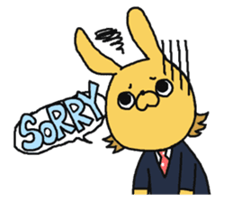 BusinessmanRabbit USAO sticker #382447