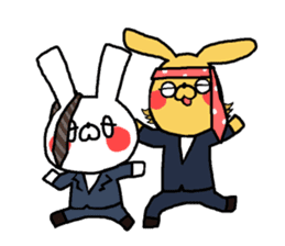 BusinessmanRabbit USAO sticker #382449
