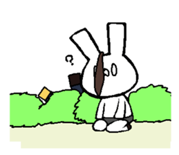 BusinessmanRabbit USAO sticker #382450