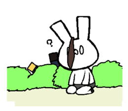 BusinessmanRabbit USAO sticker #382450