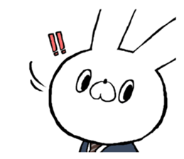 BusinessmanRabbit USAO sticker #382461