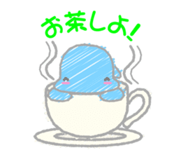 Scribble Dolphin Dol sticker #382552