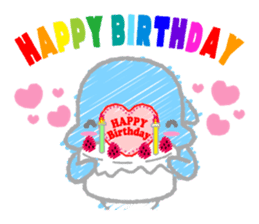 Scribble Dolphin Dol sticker #382573