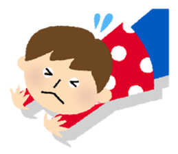 Stripe Girl & Dot Boy sticker #382748