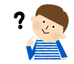 Stripe Girl & Dot Boy sticker #382765