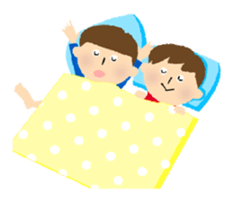 Stripe Girl & Dot Boy sticker #382767