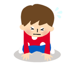 Stripe Girl & Dot Boy sticker #382768