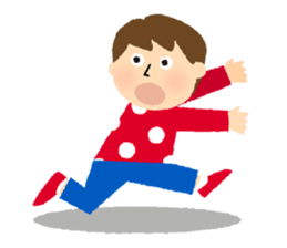 Stripe Girl & Dot Boy sticker #382774