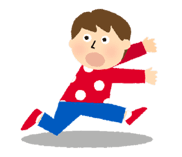 Stripe Girl & Dot Boy sticker #382774