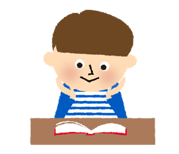 Stripe Girl & Dot Boy sticker #382775