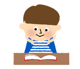 Stripe Girl & Dot Boy sticker #382775