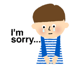 Stripe Girl & Dot Boy sticker #382776